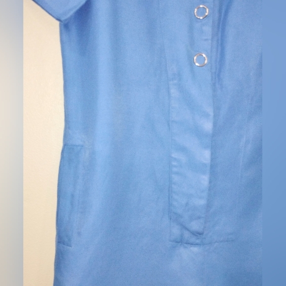 PERIWINKLE BLUE SANDRO PARIS ROMPER - Picture 2 of 7